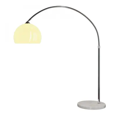 Stojací oblouková lampa s mramorovou základnou 146-220 cm