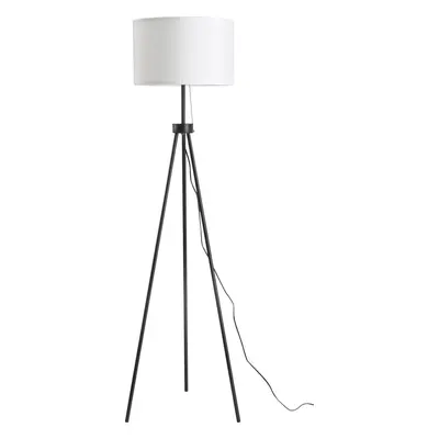 HOMCOM Stojací lampa 37x37x152 cm | černá + bílá