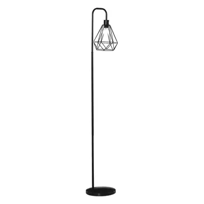 HOMCOM Stojací lampa v industriálním stylu 25x152 cm | černá