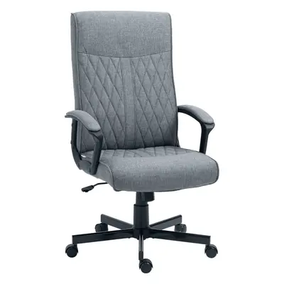 Vinsetto Ergonomická židle 65x72x102-112,5 cm | tmavě šedá