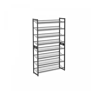 Goleto Variabilní organizér na boty 92,5 x 30,7 x 163,5 cm | černý