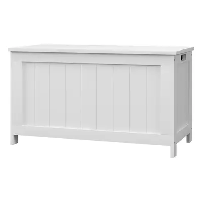 HOMCOM Úložný box s rukojetí 81 x 40 x 46 cm | bílý