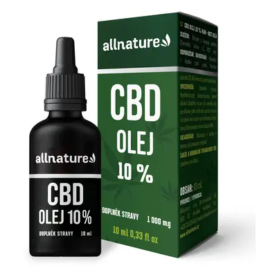 Allnature CBD 10 %, 10 ml