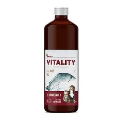 Akinu Vitality lososový olej, 1 l