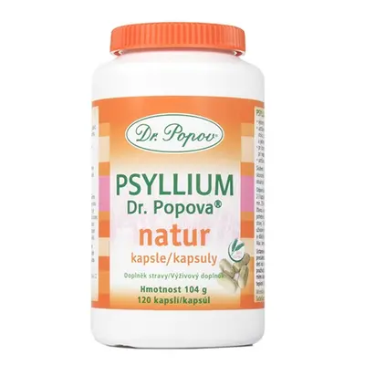 Psyllium Dr. Popova kapsle, 120 ks Dr. Popov