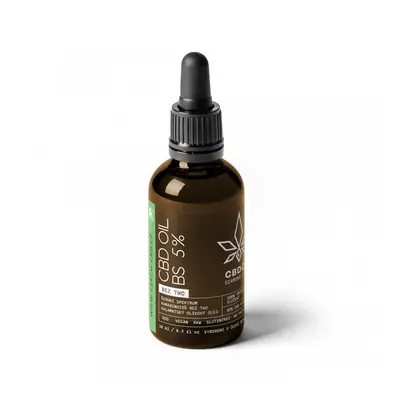 CZECHCBD CBD Olivový olej 5% broadspectrum, 10 ml