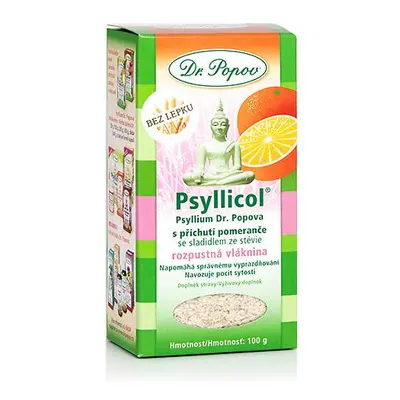 Psyllicol® s příchutí pomeranče, 100 g Dr. Popov