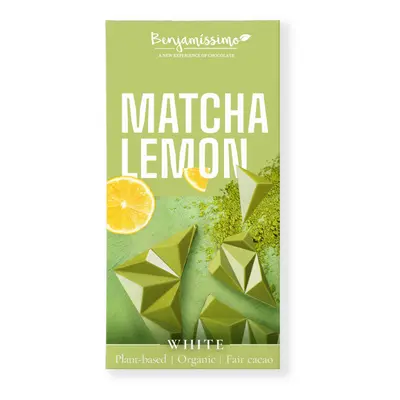 Benjamissimo Čokoláda Matcha a Citron, 70g