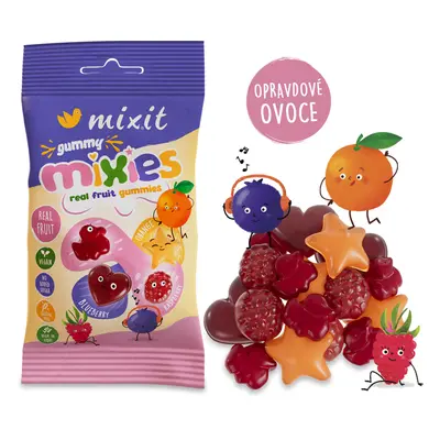 Mixit Ovocné Mixies - přírodní želé bonbony, 35 g