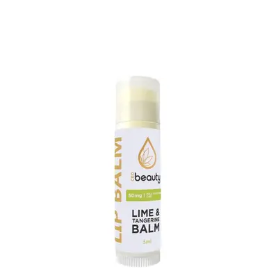 CBD Beauty LIP BALM - hojivý balzám na rty s vůní limetky & mandarinky, 5 ml