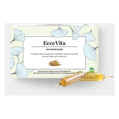 EcceVita Ginkgo biloba, Ecce Vita, 20 ampulí (300ml)