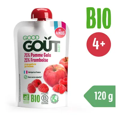 Good Gout BIO Jablko s malinou (120 g)