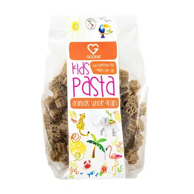 GOODIE Dětské Těstoviny Celozrnné - zvířátka - BIO 250 g