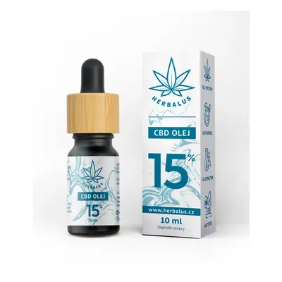 Herbalus CBD Olej 15%, 10ml