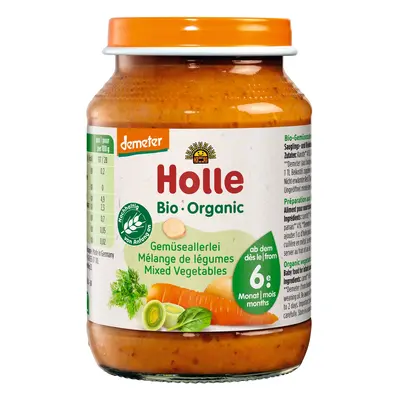 Holle Bio Zeleninová směs pro děti od 5. měsíce, 190 g