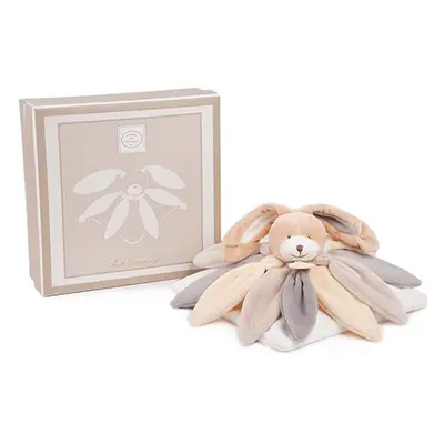 Doudou et Compagnie Paris Doudou Dárková sada - plyšový muchláček králíček hnědý 28 cm