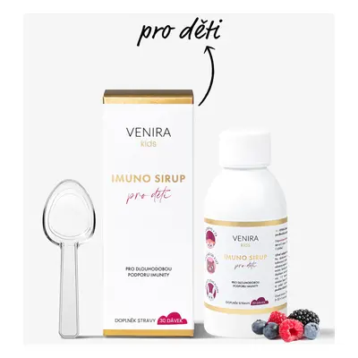 VENIRA imuno sirup pro děti - lesní plody, 150 ml