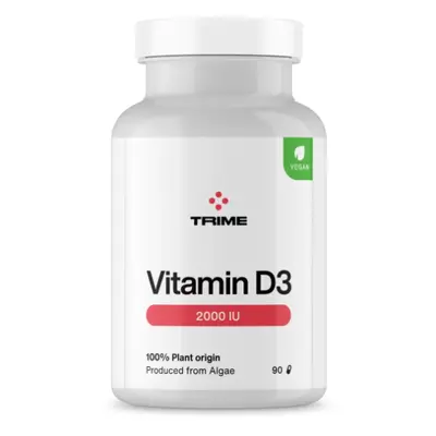 TRIME Vitamín D3, cholekalciferol 2000 IU - 90 kapslí