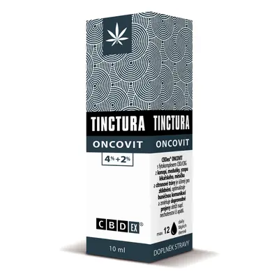 CBDex Tinctura OnCovit 4%+2%, 10ml