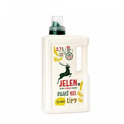 Jelen Prací gel s vůní lípy, 2,7l