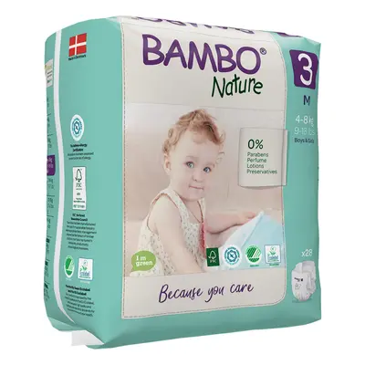 ABENA Bambo Nature 3 M pro 4-8kg (28ks)