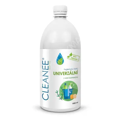 CLEANEE EKO CLEANEE ECO přírodní hygienický čistič UNIVERZÁLNÍ s vůní ROZMARÝNU 1L