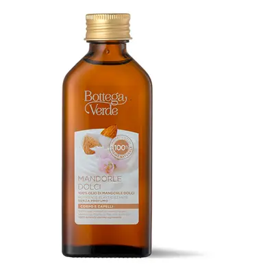 Bottega Verde 100% mandlový olej Sladké mandle, 100ml