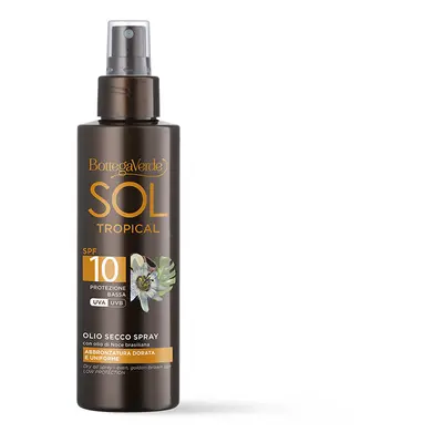 Bottega Verde Suchý olej ve spreji na opalování SPF 10, 150ml