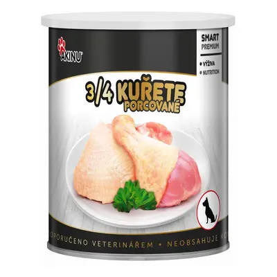 Akinu PREMIUM 3/4 kuřete 800g pro psy