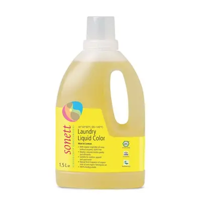 Tekutý prostředek na praní color máta & citrón Sonett 1,5L