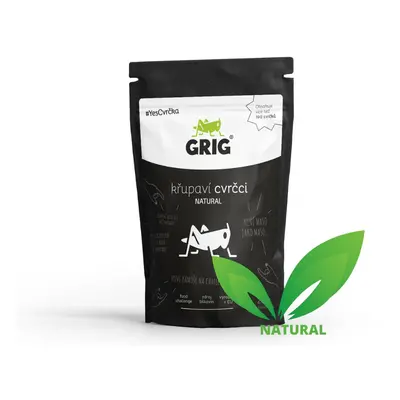 Grig Sušení cvrčci, 20 g příchuť: Natural