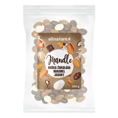 Allnature Mandle tříbarevné, 100 g