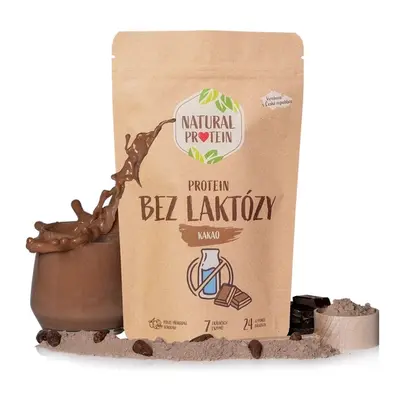 Natural Protein Bezlaktózový protein - Kakao 350g