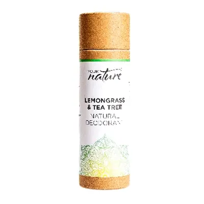 Your Nature Tuhý deodorant Citronová tráva a Tea tree, 70 g