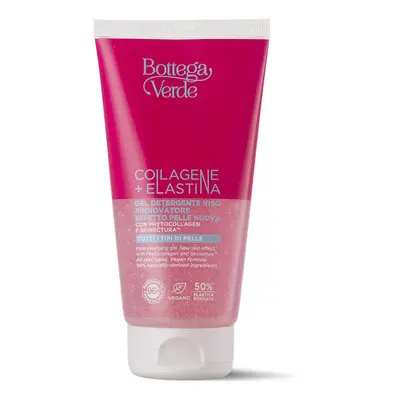 Bottega Verde KOLAGEN + ELASTIN Čisticí gel na obličej - obnovující, efekt nové pleti, 150 ml