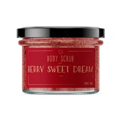 GOODIE Tělový peeling - Berry sweet dream 220 ml