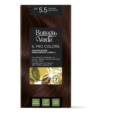 Bottega Verde Mahagony N° 5.5, barva na vlasy