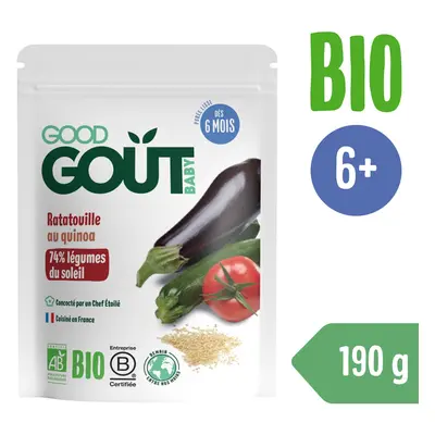 Good Gout BIO Ratatouille s quinou (190 g)