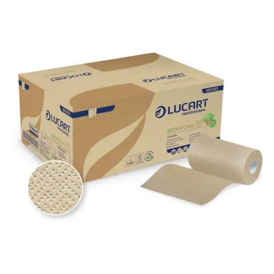 Lucart Professional Lucat Eko Natural 70 Joint papírové utěrky, 70m, 12KS