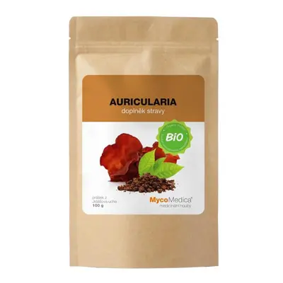 Mycomedica Auricularia prášek BIO, 100g