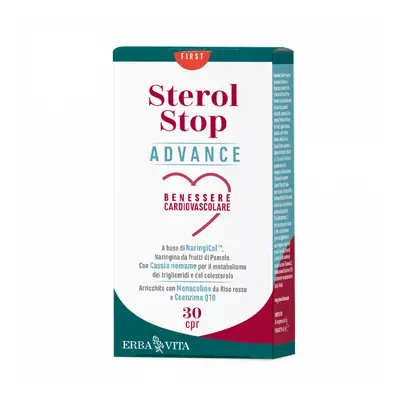 Erba Vita STEROL STOP ADVANCE - cholesterol, 30 tablet