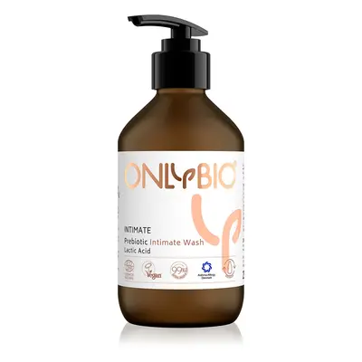 OnlyBio Prebiotický gel pro intimní hygienu - ve skleněné lahvi, 250 ml