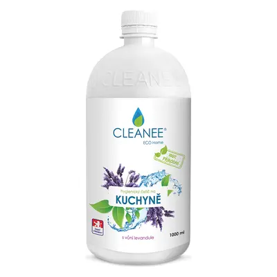 CLEANEE EKO hygienický čistič na kuchyně levandule, 1 l