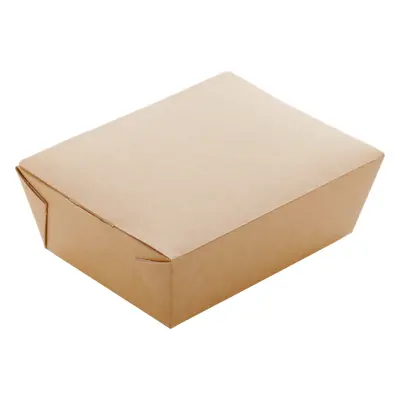 EcoPack Papírový box EKO na jídlo 150x115x50 mm hnědý 600 ml bal/50 ks Balení: 1