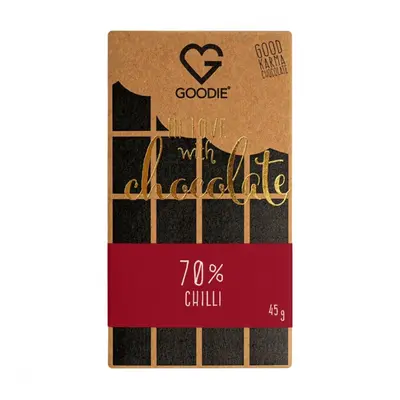 GOODIE ČOKOLÁDA - Chilli 70%