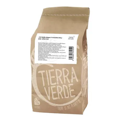 Tierra Verde – Mýdlo Aleppo 5 %, 6 ks 190g mýdel bezobal