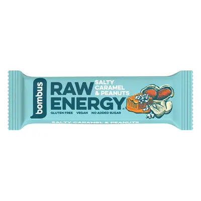 Bombus Raw Energy- slaný karamel a arašídy, 50 g