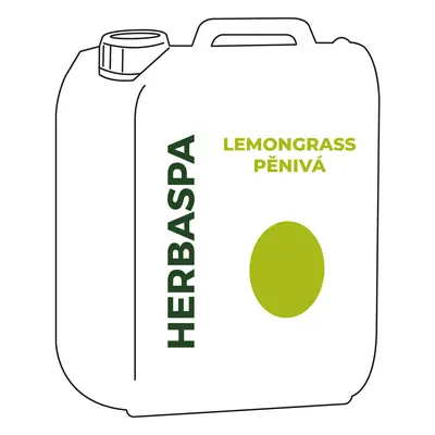 Herbadent HERBASPA Pěnivá bylinná koupel Lemongrass Objem: 5000 ml