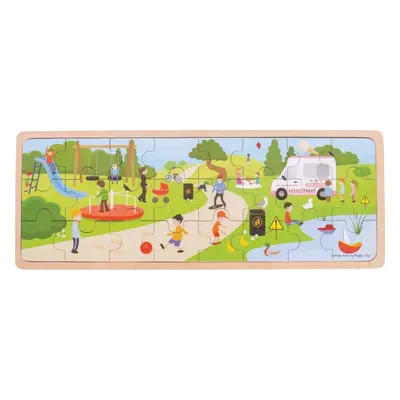 Bigjigs Toys Puzzle V parku