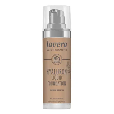 lavera Lehký tekutý make-up s kyselinou hyaluronovou 05 Natural Beige 30 ml